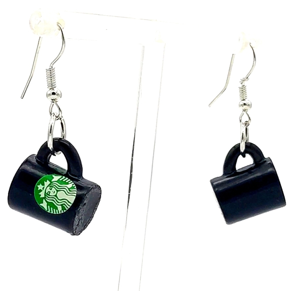 💘 Coffee Mug Earrings 💘